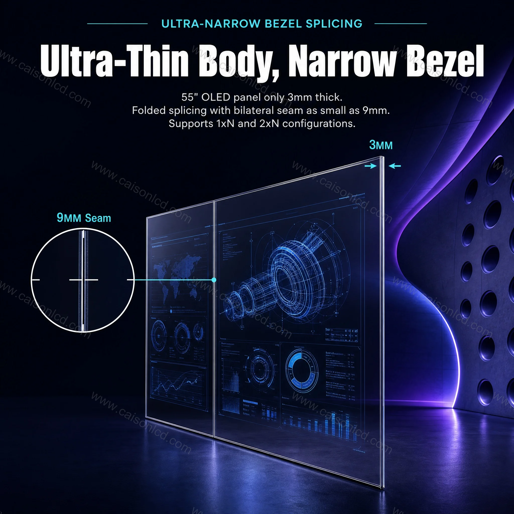 product 30 inch transparent oled panel lw300pxl hrt1 new and original support 1366rgb768digital signage amoled transparent screen-6