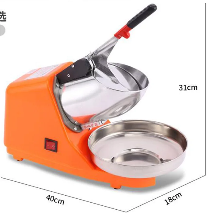 卸売電気ステンレス鋼高効率アイスクラッシャーマシンアイスチョッパー