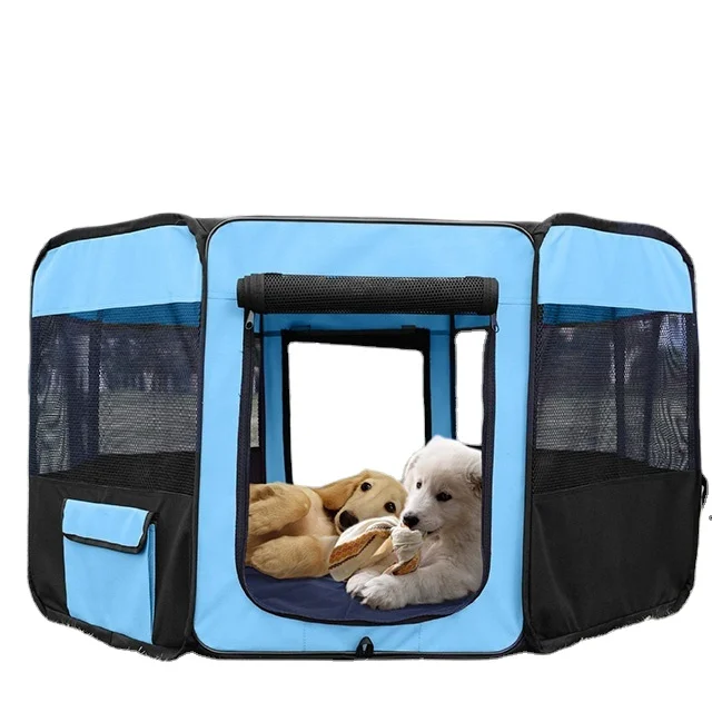 fabric dog pen