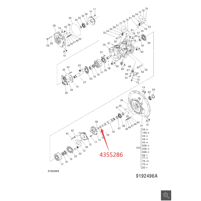 Original Stock in Stock Construction Machinery Excavator