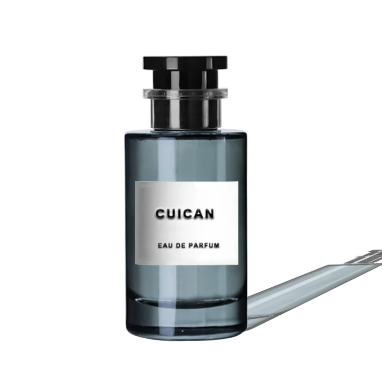 Maßgeschneidertes Graublau 30ml 50ml 100ml Glasparfümflaschen Großhandel