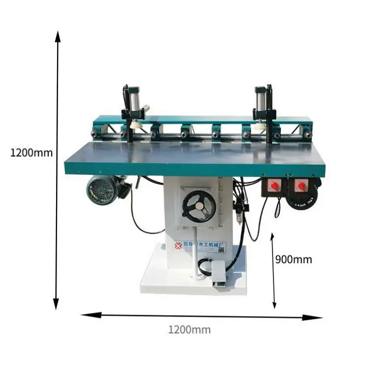 TEBAK Woodworking  Machine XJ-22 New Style Woodworking Adjustable Horizontal Multi Spindles Wood Drilling Machine