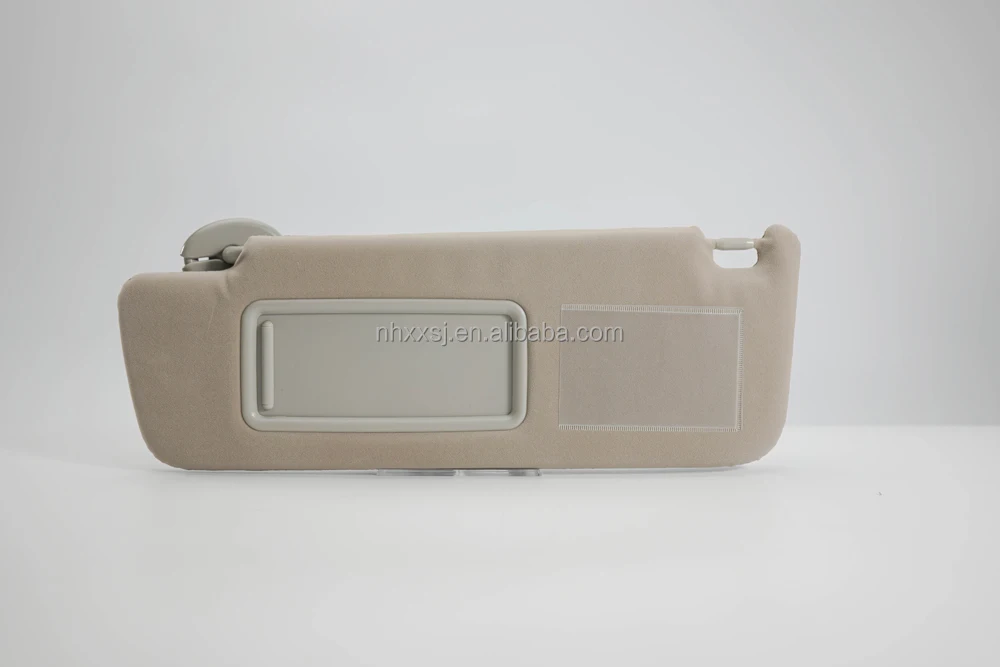 Left Driver & Right Passenger Side Sun Visor With Light For Toyota