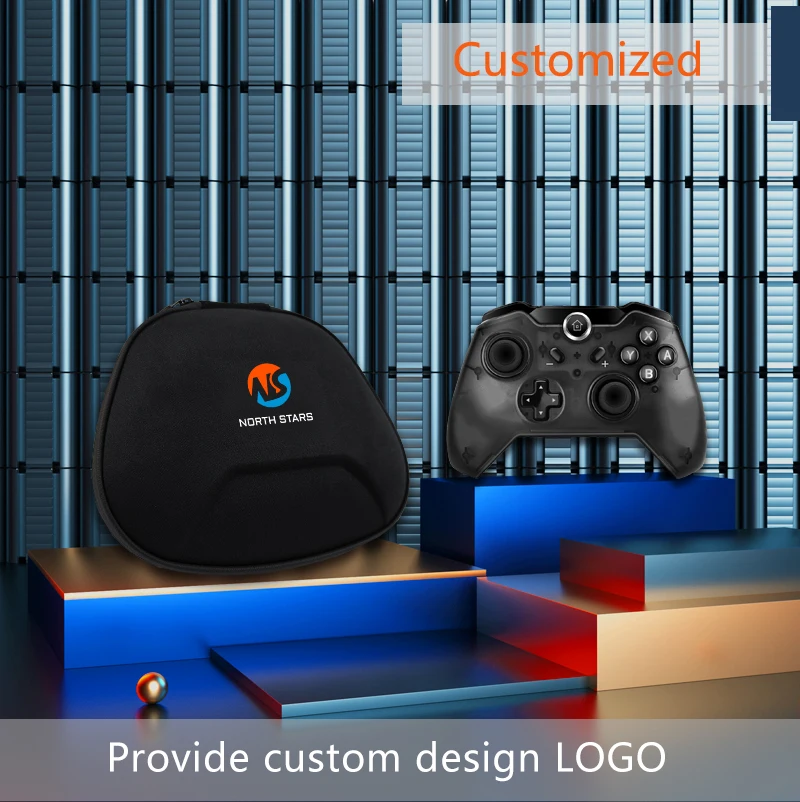 Custom Logo Gaming Case Shockproof Carrying Xbox Controller Wireless Controller Eva Case For PS5 PS4 details