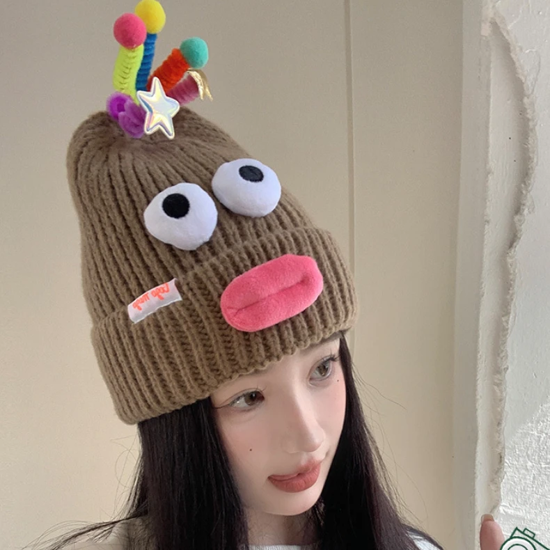 Cute Winter Beanie Hats - Fun Knitted Caps for All Ages