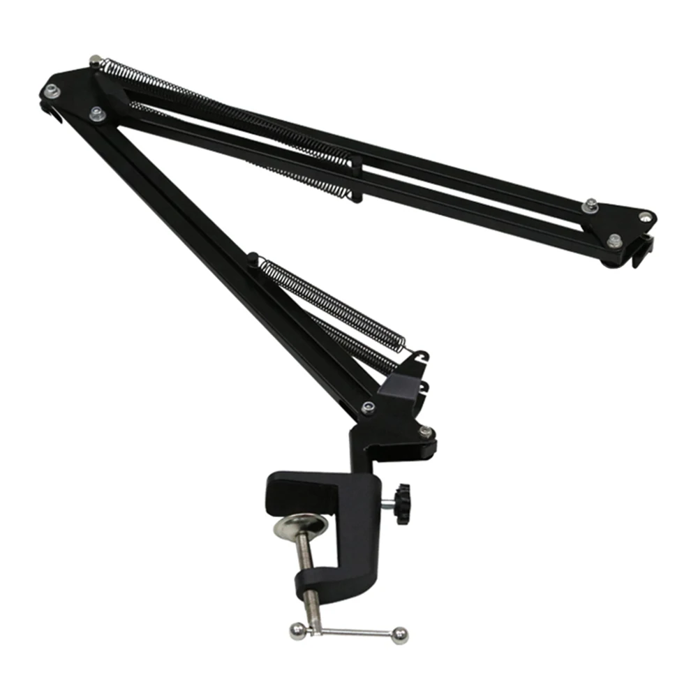 Интеллектуальное железное настольное регулируемое амортизирующее крепление RUIMEI, стойка для микрофона, крепежный зажим для стола