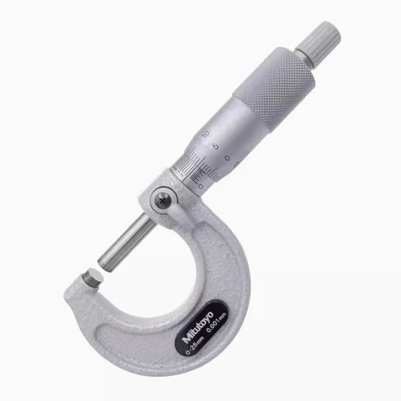 Micrometro Mitutoyo MIT103-129 | Gamma 0-25 Mm | Precisione 0,001 Mm | Non Digitale