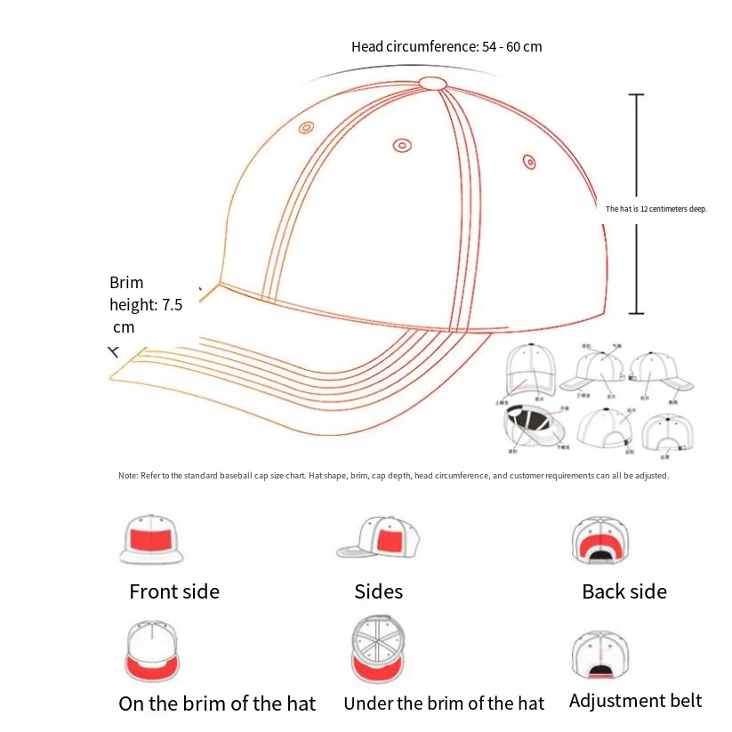 New Arrival SCREAM 5 Panel Vintage Baseball Cap High Quality Original Barbas Hats with Chrome Beads Gorras for Men and Women