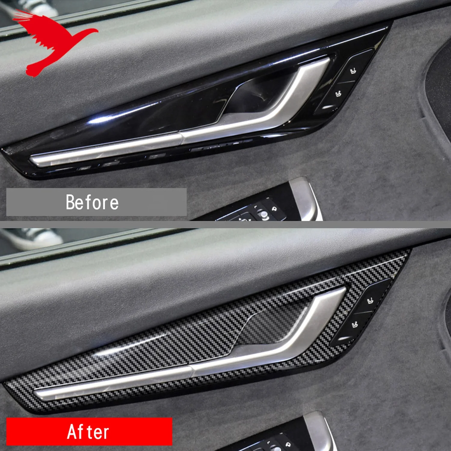 HIGH FLYING Pour EV6 2022 2023 2024 Intérieur Porte Latérale Poignée De