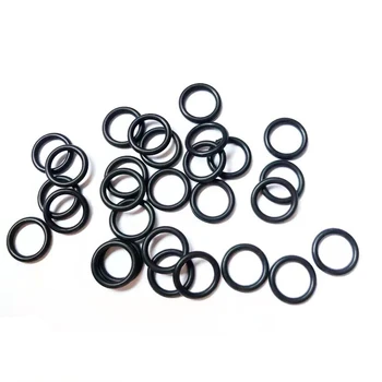 Factory-Grade Black Nitrile Rubber O-Ring Food Grade Silicone Seal with EPDM FPM NBR PU Plastic Materials