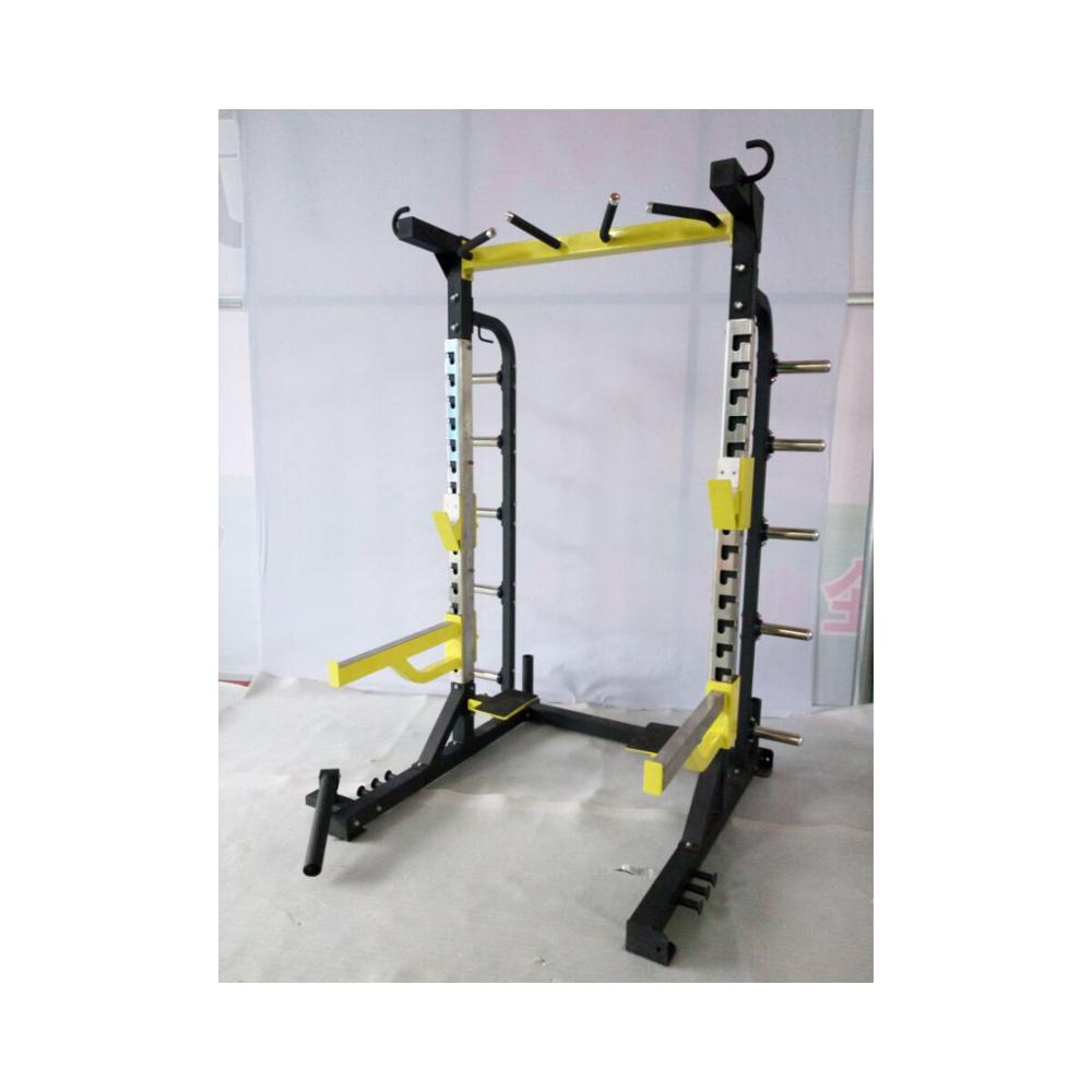 Rocson тренажерный зал половина стеллаж Смит машина стеллаж мощность стеллаж