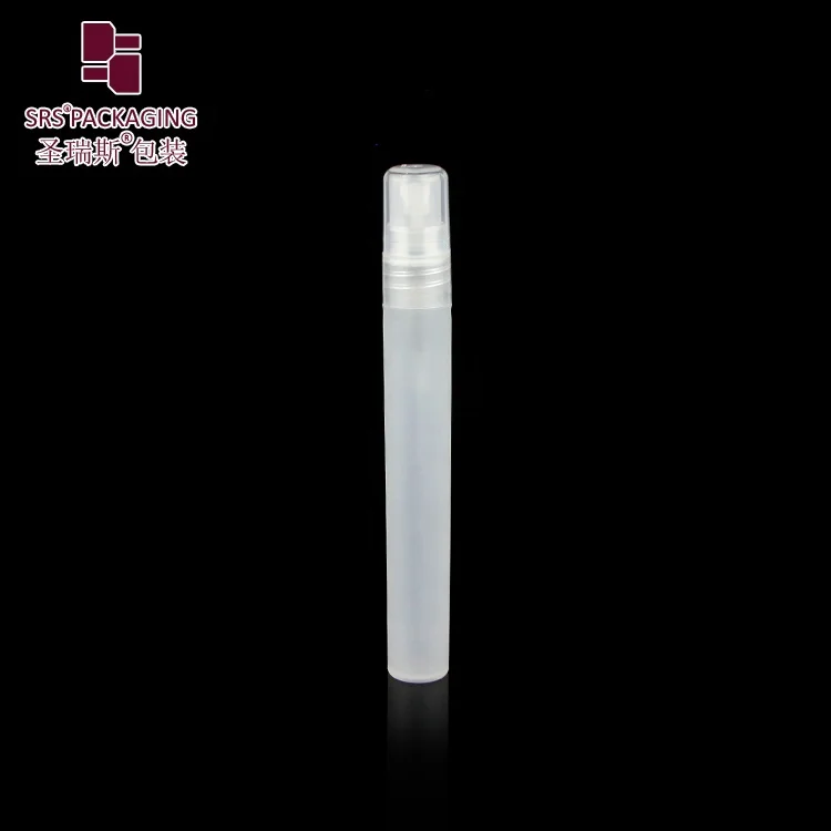 Natural Color PP Translucent Empty Plastic Perfume Spray Bottle Mini