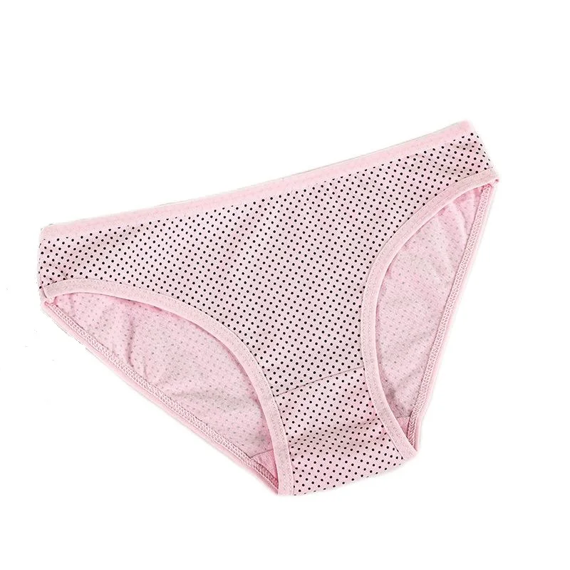 Ropa interior de algodón para mujer, transpirable, cómoda, Sexy