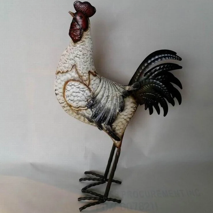  Outdoor Metal chicken    metal rooster