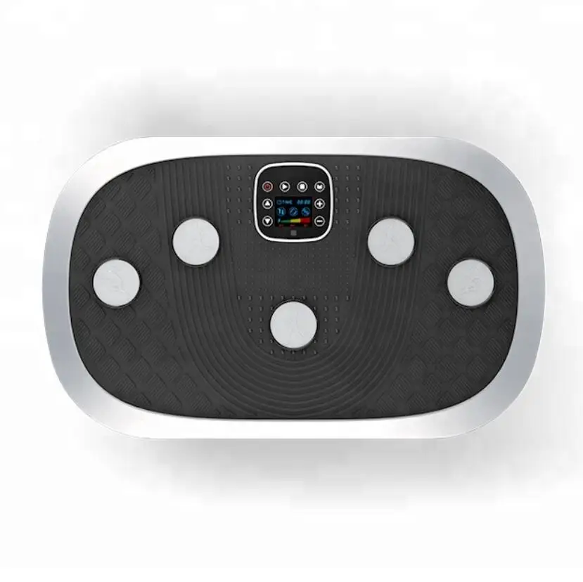 Vibrate Plate Exercise Machine Crazy Fit Massage Vibration Platform Machines Fitness Body Massager With Remote Control