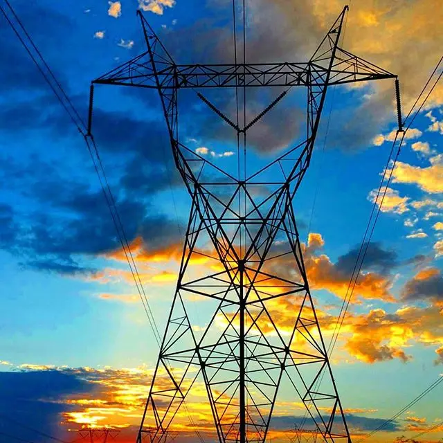 Pole Power Transmission Line Angle Tower 110kv 132kv 230kv 380kv 400kv 550kv Electrical Equipements Suppliers Supplies