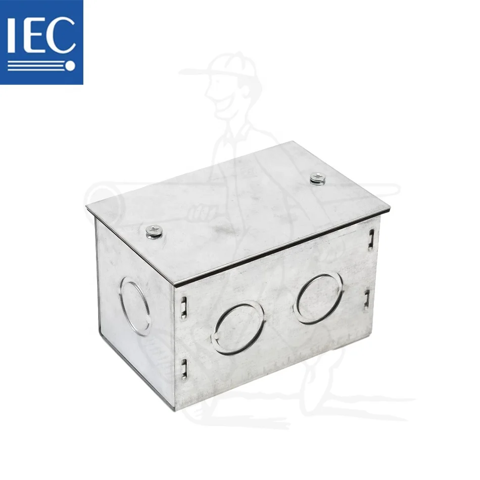 Caja Metalica Junction Box EMT Electrical Box