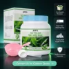 Polvo de mascarilla de gelatina suave de menta y árbol de té