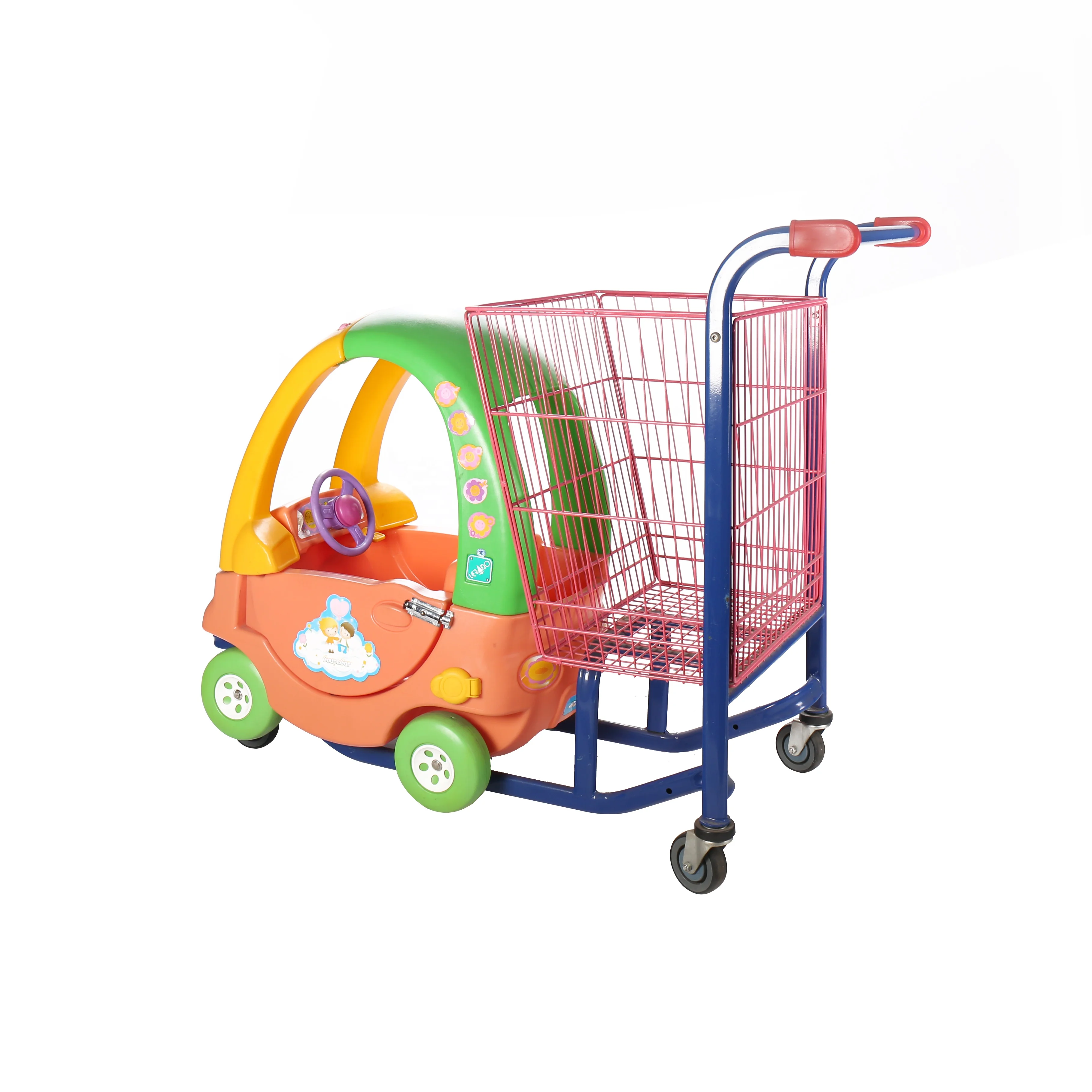 Kids Toy Shopping Shopping Trolley Toddler Plastic Family Girls