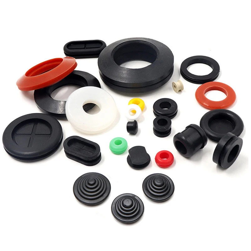 Customized Silicone Rubber Push Button Cap Round Switch Button Cover  for Electronic Equipment