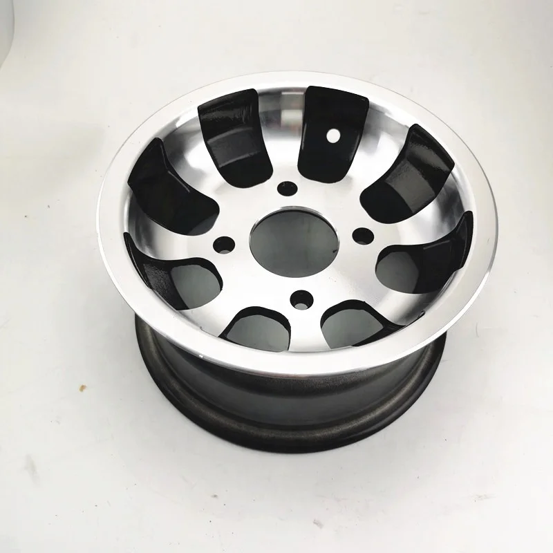 Ruota Atv 21x7-10 4 Bulloni Cerchio Anteriore ATV 21x7-10 Pollici 4 Bulloni - Lega Metallo Per Go-Kart E Quad Cerchio Go-kart Lega - 8