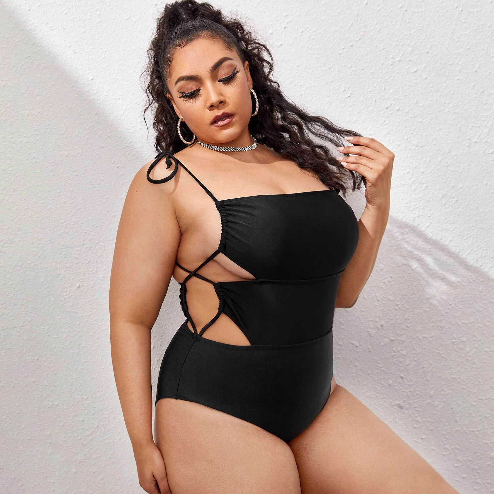 One Piece Swimsuit Sexy Bikini Plus Size Swimwear For Fat Women Buy Womens Plus Size One Piece