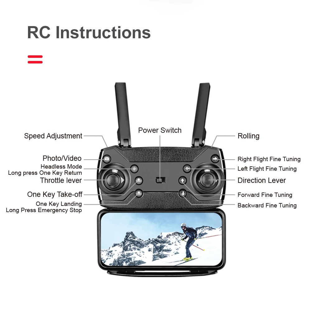 f84 rc drone