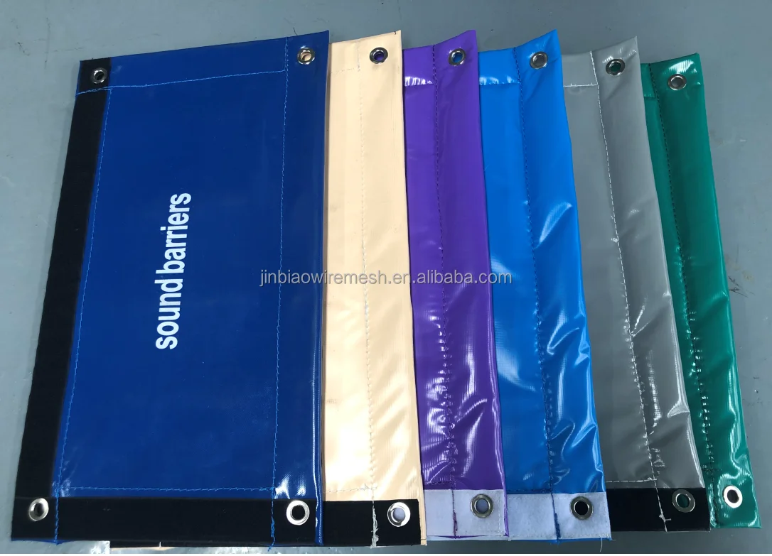 product soundproofing materials sound proof barrier fence with high quality for outdoor noise barriers blanket noise blocking jb hq o014-2