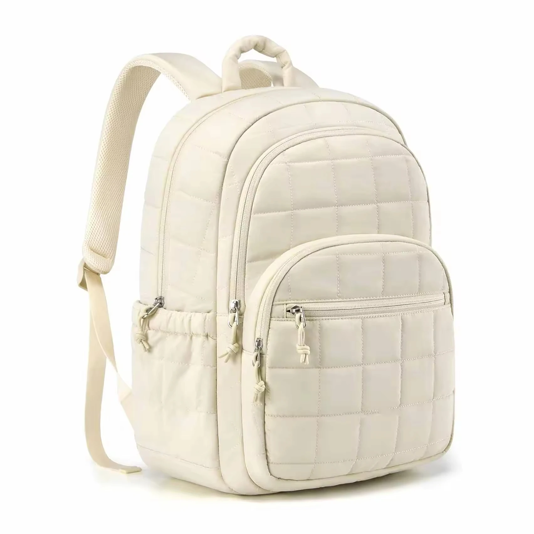 OEM Custom Large Capacity Quilted Waterproof Laptop Backpack
