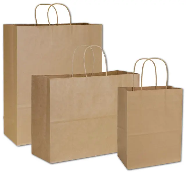 cheap brown paper gift bags Free Design Printing Art Paper Bag Gift Clothing Shipping Bag With Handle