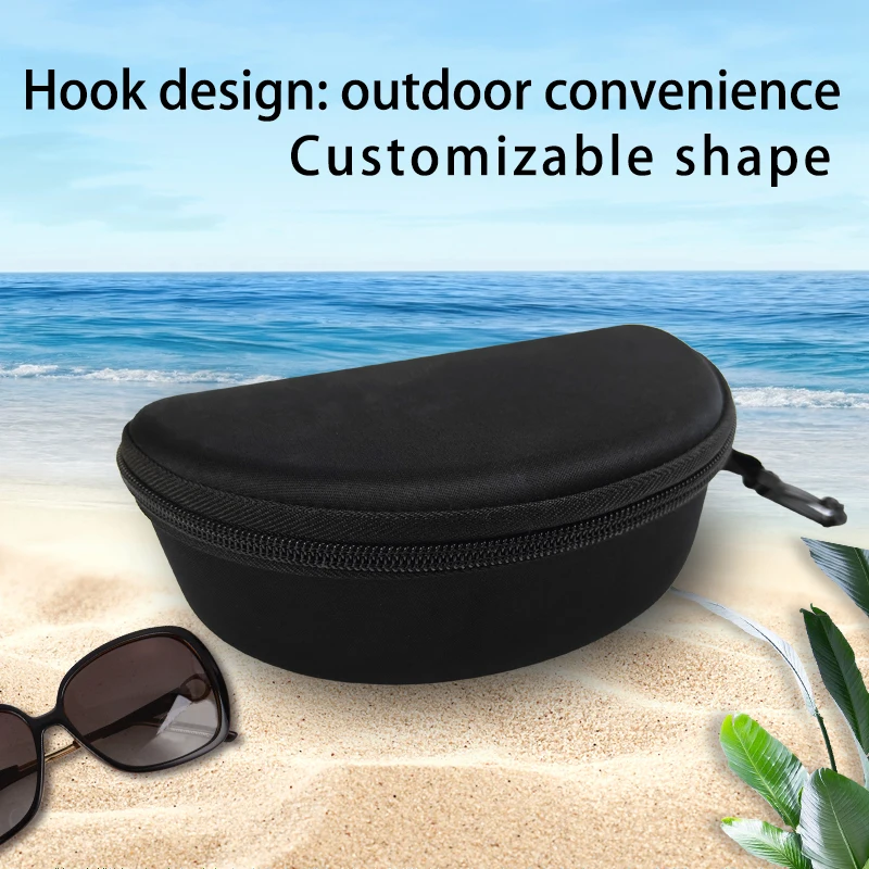 Custom Double Pocket EVA Bag High Quality Sunglasses Case Packaging Sunglasses Pouch Box Case manufacture