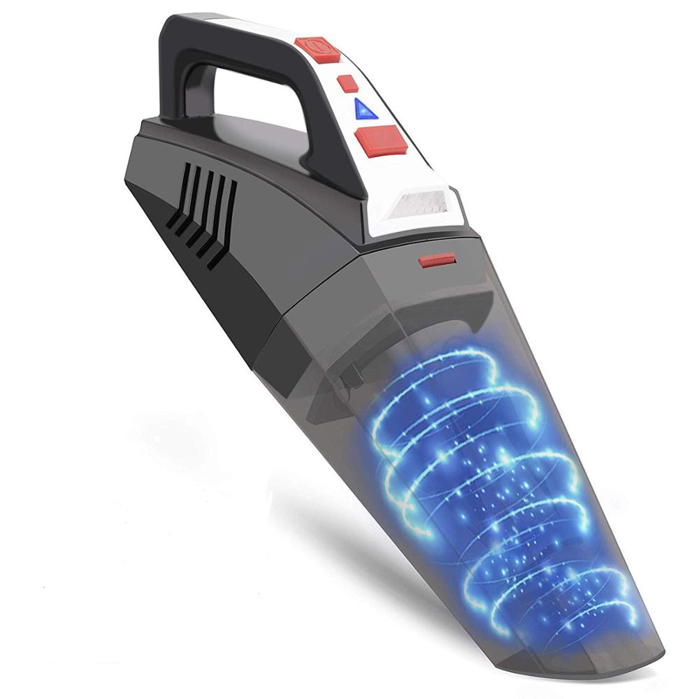 Новый дизайн нержавеющий + HEPA 12 в 5500 ПА Ручной беспроводной домашний пылесос