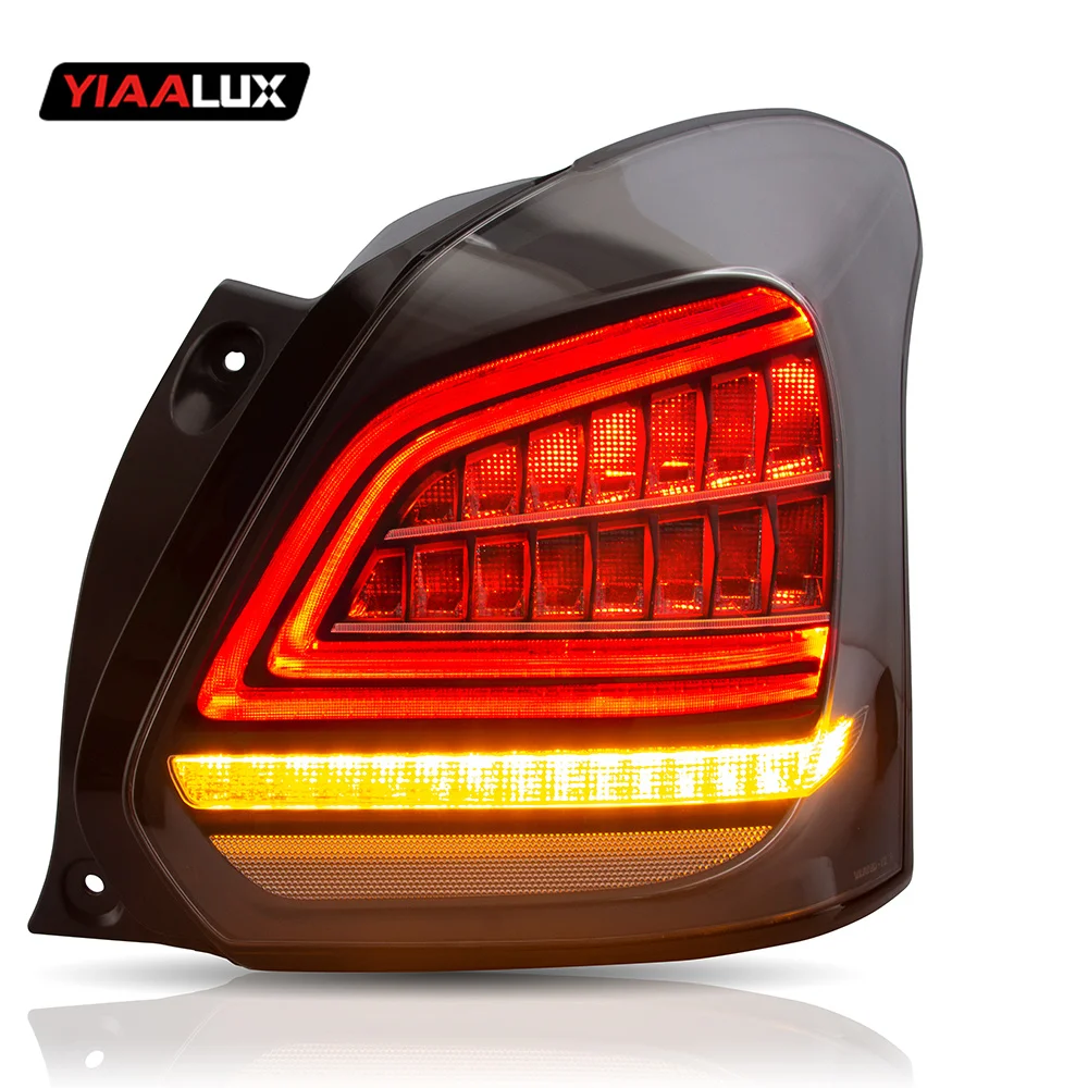 LED Taillight for Suzuki Swift 2017 2018 2019 2020 Rear Fog Lamp + Brake Light + Reverse + Dynamic Turn Signal