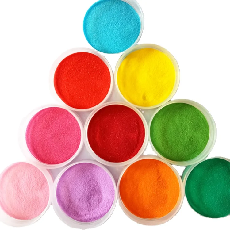 color sand Direct for real stone paint color sand wholesale epoxy floor dyed color sand price