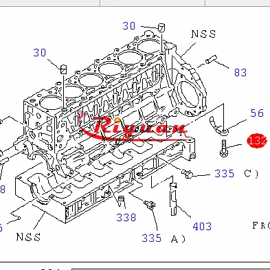 Isuzu Engine Oil Nozzle Screw - High Quality & Reliability