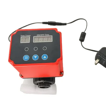 DN25/ 1'' Electric UPVC Ball Valve with Hard Sealing Ceramic Core Point-in-time Control for Water Application OEM Supported