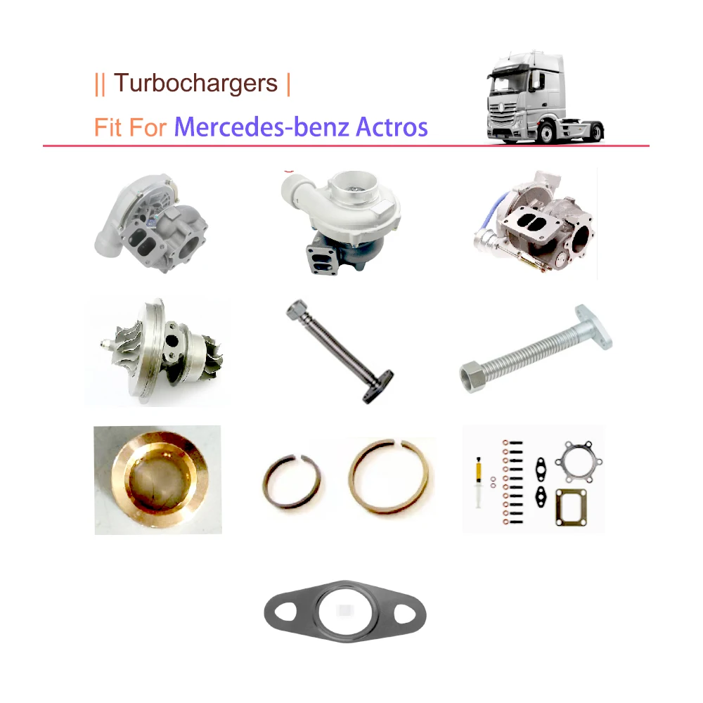 High Quality Turbocharger Turbo Charger for Mercedes Benz Actros MP2 MP3 MP4 Truck Spare Parts