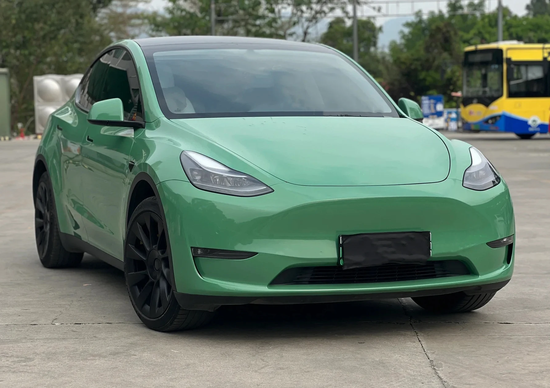 Color PPF Multiple Colors Car Body Decoration Vinyl Film PET Material PET Crystal Onium Green Car Wrap Vinyl Film