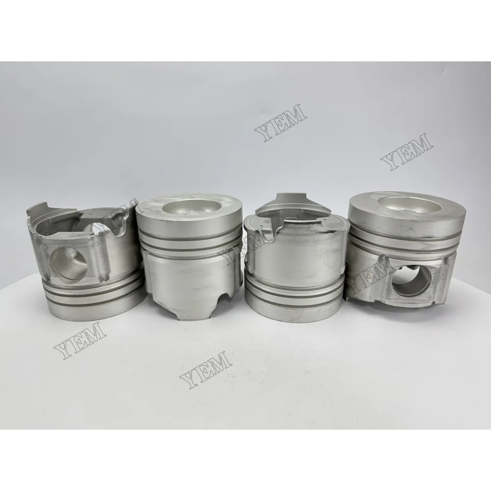 Piston With Pin and Circlip for YANGDONG Y4105D Standard Size Engine Parts 2