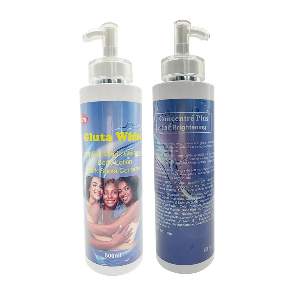 OEM Private Label Lait De Corps Hydratante Eclaircissant Glutathion Body  Lotion Cream Creme Skin