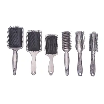 Factory supply ABS plastic hair brushes set custom pattern hair brush set