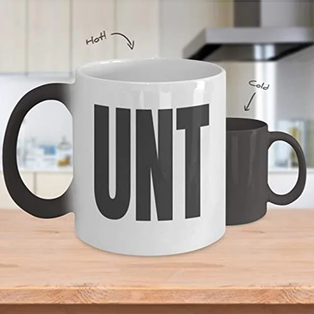 Creative Cheeky Ceramic OCK UNT Milk Coffee Mug