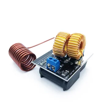 Mini ZVS Placa de calentamiento por inducción 5-12V 120W Flyback Driver calentador de alta