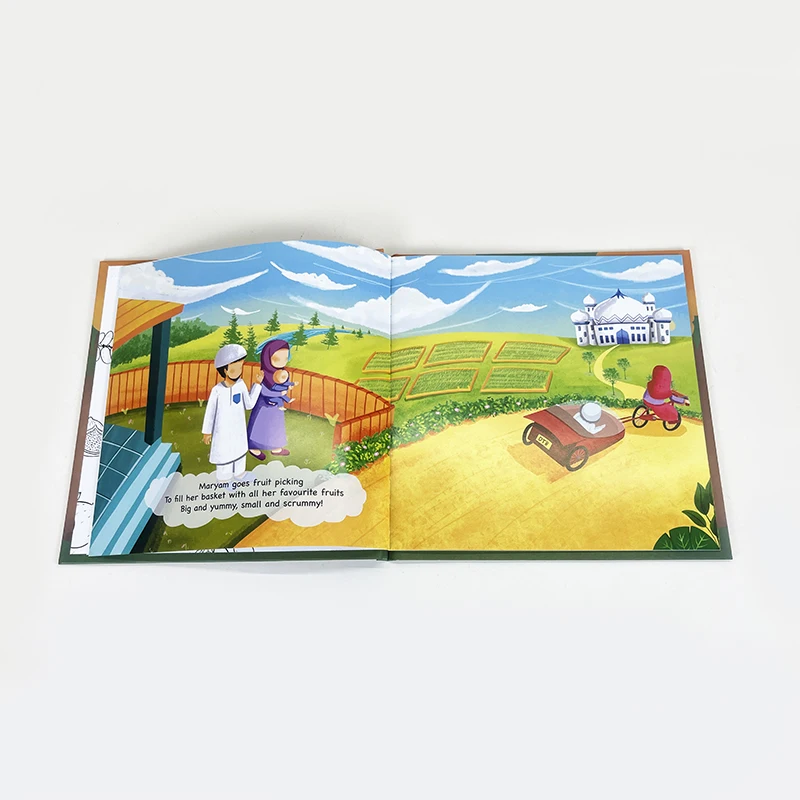 Wholesale Custom Hardcover Children's Books First Words for New & Expectant Parents Made Durable Cardboard Paper Offset Printing