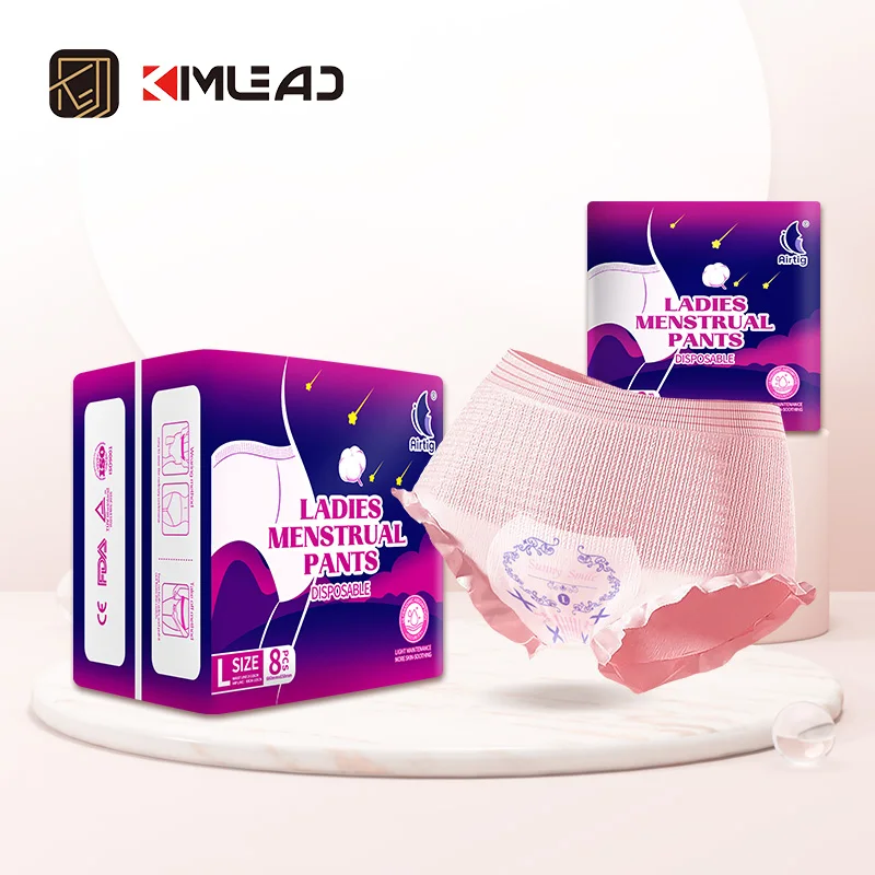 Kimlead fralda calcinha mulher fralda mulher períodos roupa interior fralda feminina