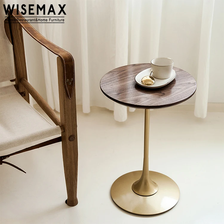 Wisemax Furniture Wholesale Price Minimalist Center Side Table Solid