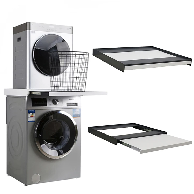 Washing Machine Tumble Dryer Stacking Kit With Laundry Shelf Tray Universal Fit