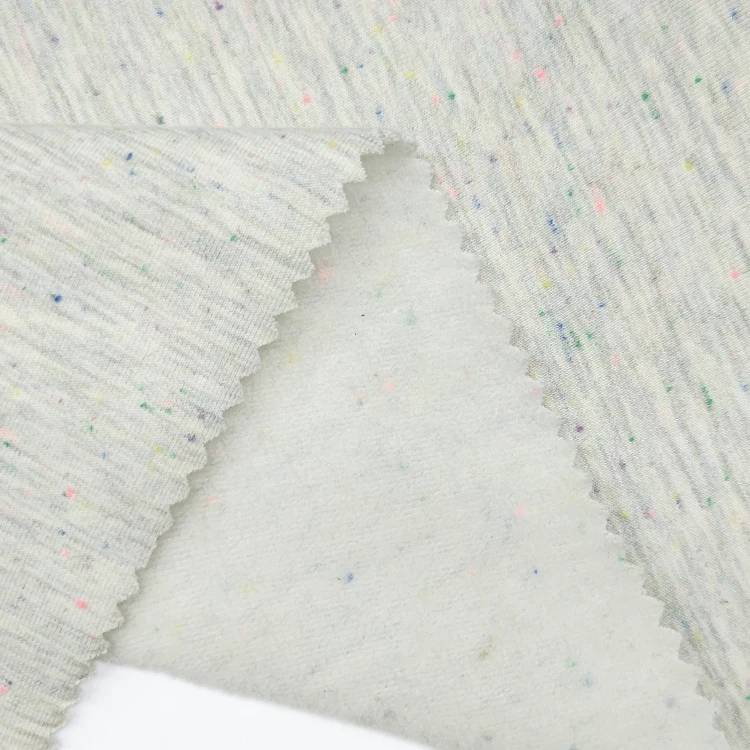 New Fashion Knitted Poly French Terry Fabric Hoodie Fleece Material , High Quality Soft Cotton French Terry Fabric for Sale/ supplier