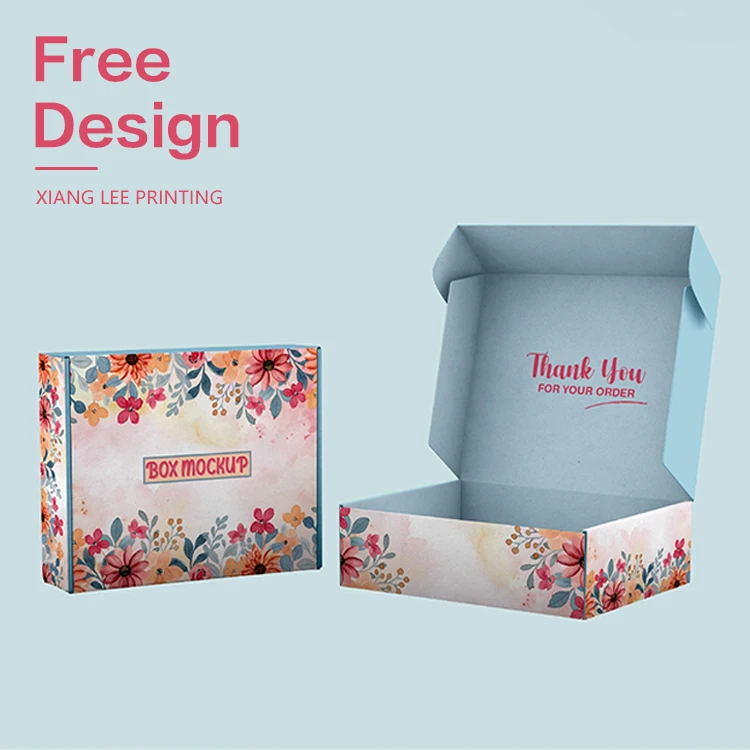 2023 Custom Printing Cardboard Corrugated Paper Box Custom Hat Boxes for Shipping