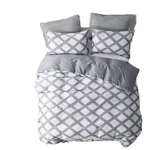 Fashion Tufted Duvet Cover Set 3 Pieces Embroidery Shabby Chic Home Bedding Duvet Covers